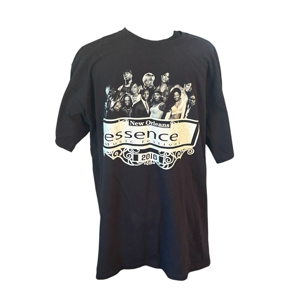 Essence Music Festival New Orleans 2010 R&B Rap Black‎ T-Shirt Adult XL